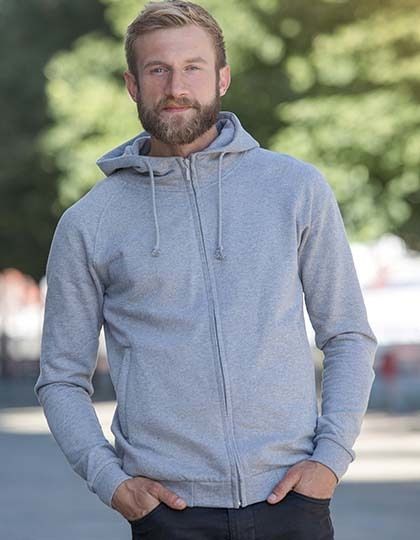 Unisex Hoodie with Hidden Zip