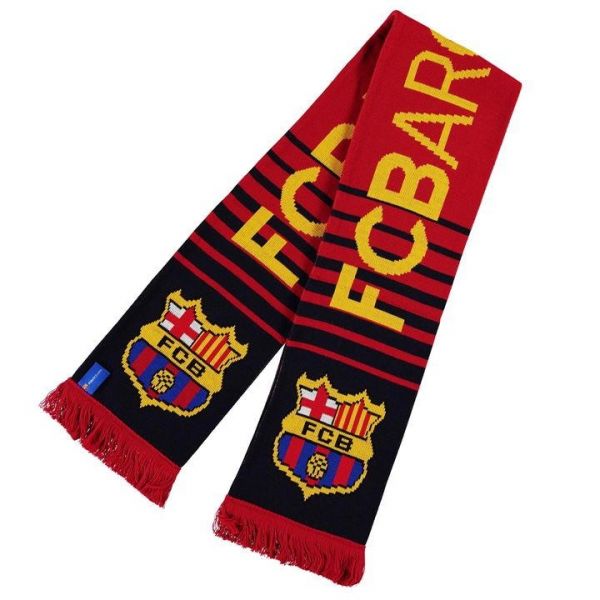 Elastische Fußball Fanstrickschals